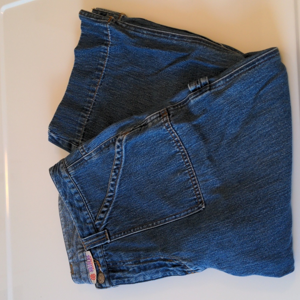 Bill Blass Jeanswear Capri Denim Carpenter Painter Pants